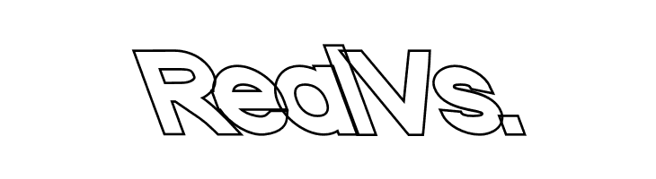 Nordica Classic Black Extended Opposite Oblique Outline  Free Fonts Download