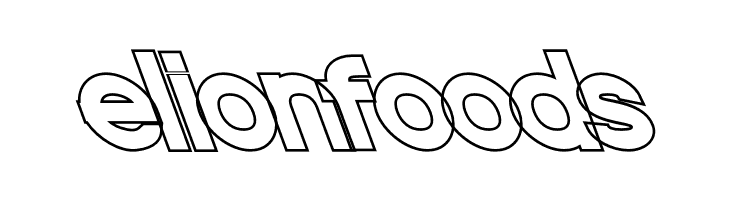 Nordica Classic Black Extended Opposite Oblique Outline  Free Fonts Download