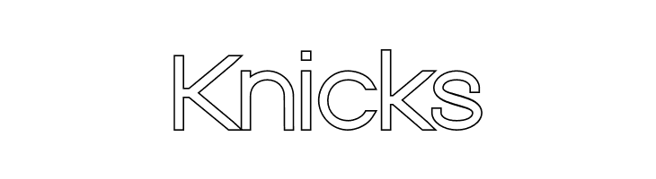 Nordica Classic Light Extended Outline  Free Fonts Download