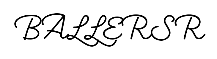 Kitten Swash Monoline  Free Fonts Download