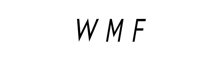 GilliusADF-CondItalic  Free Fonts Download