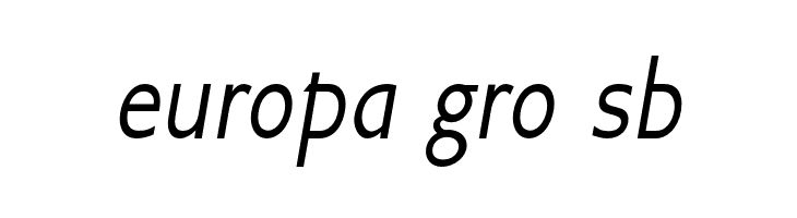 GilliusADF-CondItalic  Free Fonts Download