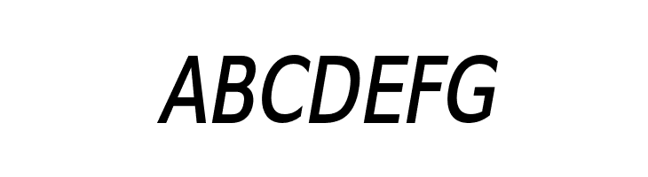 GilliusADF-BoldCondItalic  Free Fonts Download