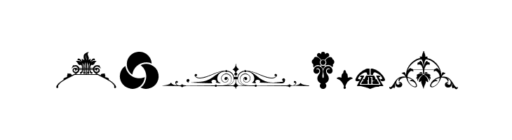 Unnamed Ornaments Series Two  Free Fonts Download