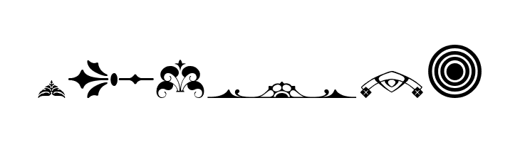 Unnamed Ornaments Series Two  Free Fonts Download