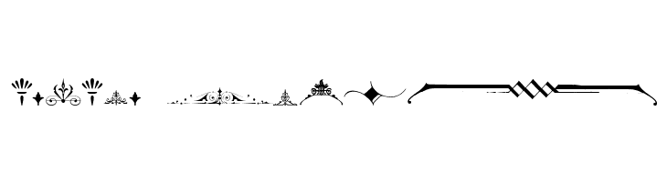Unnamed Ornaments Series Two  Free Fonts Download