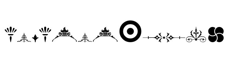 Unnamed Ornaments Series Two  Free Fonts Download