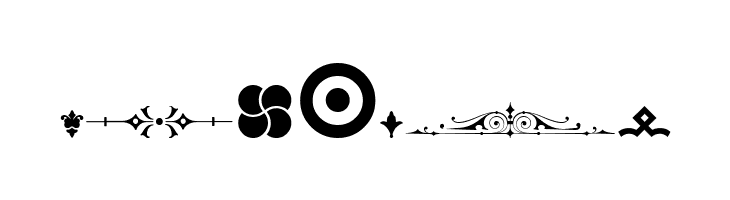 Unnamed Ornaments Series Two  Free Fonts Download