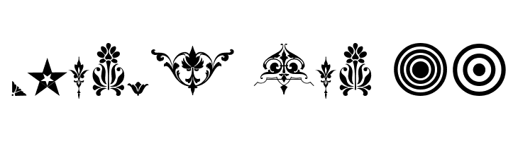 Unnamed Ornaments Series Two  Free Fonts Download