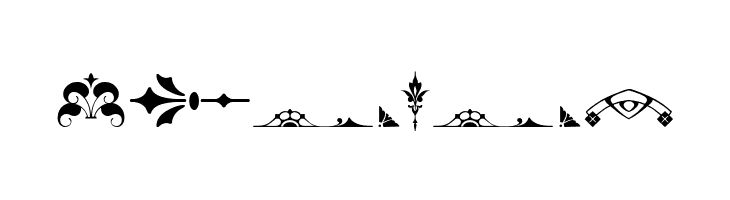 Unnamed Ornaments Series Two  Free Fonts Download