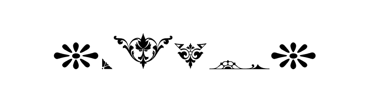 UnnamedOrnamentsSeriesTwo  Free Fonts Download