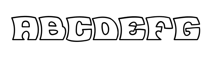 Flea Market Outline  Free Fonts Download