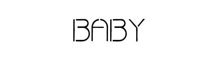 Fine stencil fine  Free Fonts Download