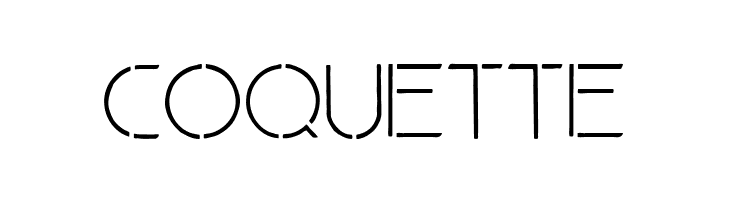 Fine stencil fine  Free Fonts Download