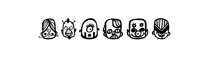 teub&eacute; bot  Free Fonts Download