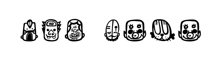 teub&eacute; bot  Free Fonts Download