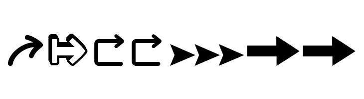 Follow The Arrow  Free Fonts Download