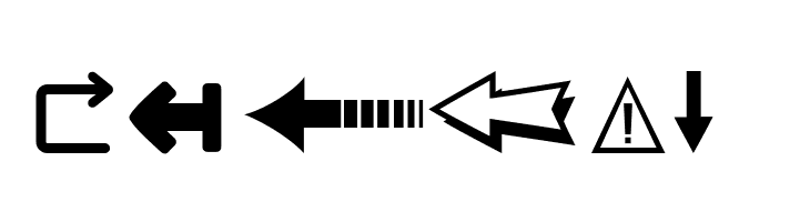 Follow The Arrow  Free Fonts Download