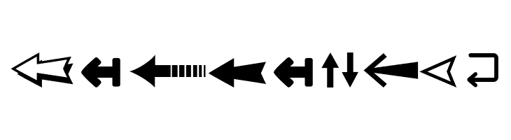 Follow The Arrow  Free Fonts Download