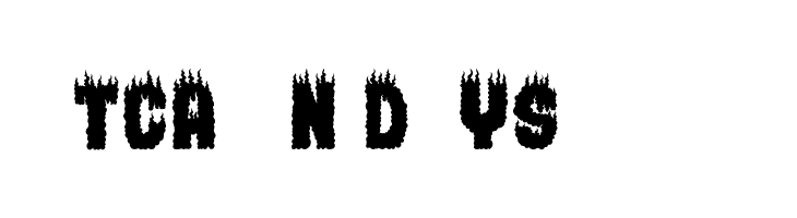 BURNING MAN  Free Fonts Download
