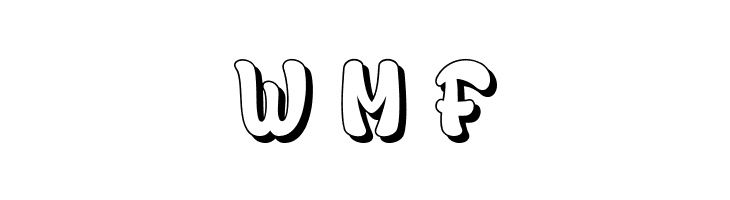 bubble & soap  Free Fonts Download