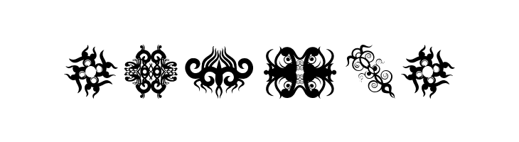 Tribal Tattoo Addict  Free Fonts Download