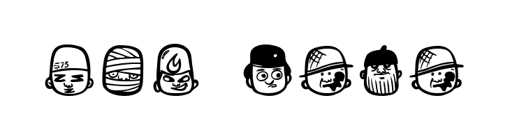 teub&eacute;Hat  Free Fonts Download