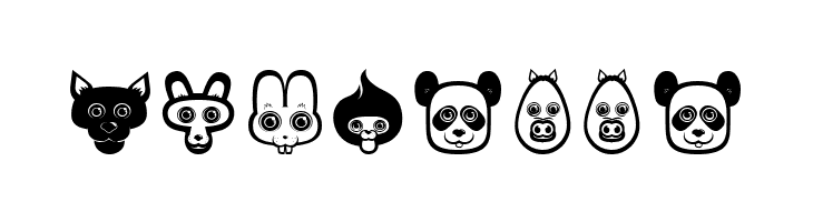 plastic pets  Free Fonts Download