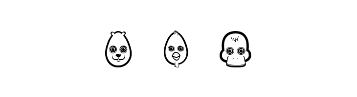 plastic pets  Free Fonts Download