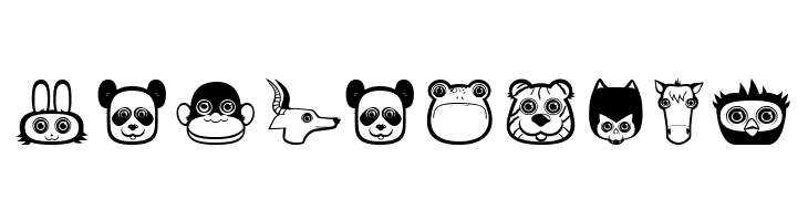 plastic pets  Free Fonts Download