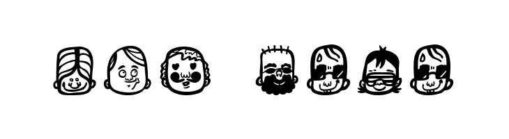 teub&eacute;3  Free Fonts Download