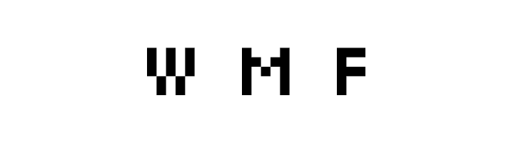 D3 Coolbitmapism  Free Fonts Download