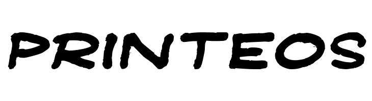 JeffreyPrint JL Wide Italic  Free Fonts Download