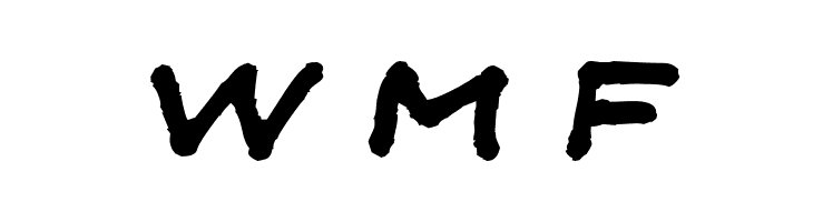 JeffreyPrint JL Wide Italic  Free Fonts Download