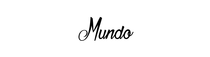 Mundo Atelier Omega  Font