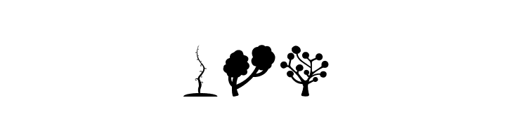 Trees Go 2  Free Fonts Download