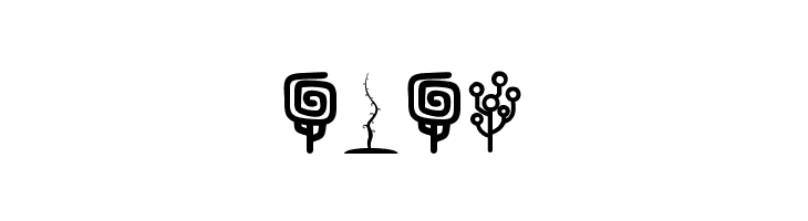 Trees Go 2  Free Fonts Download