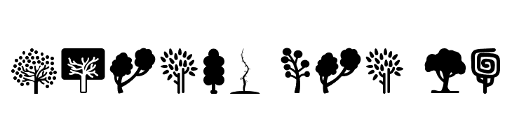 Trees Go 2  Free Fonts Download