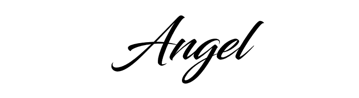 Angel Blacksword Font