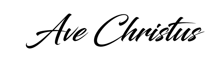 Ave%2BChristus Blacksword Font