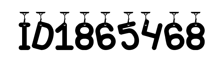 La Que Cuelga St  Free Fonts Download
