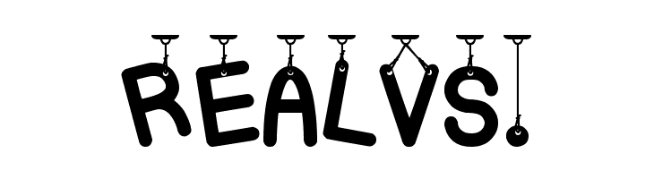 La Que Cuelga St  Free Fonts Download