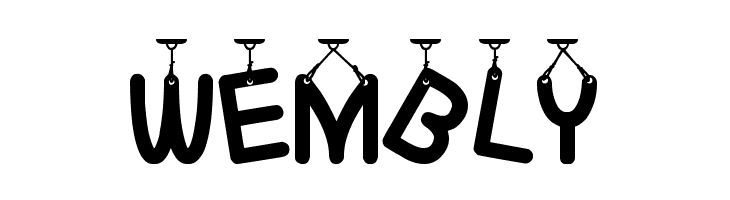 La Que Cuelga St  Free Fonts Download