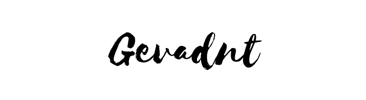 Gevadnt Selima Font