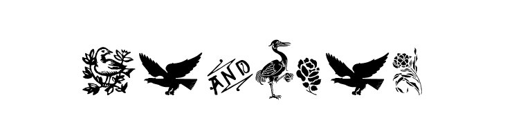 Cornucopia of Dingbats Three  Free Fonts Download