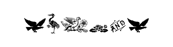 Cornucopia of Dingbats Three  Free Fonts Download