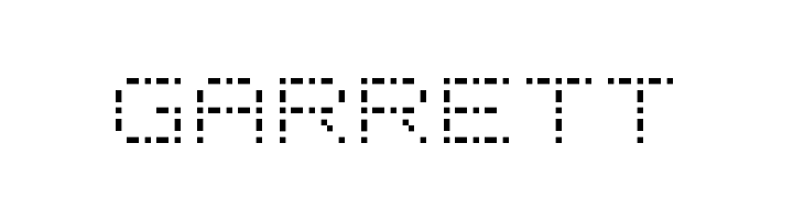 Dash Dot Square-7  Free Fonts Download