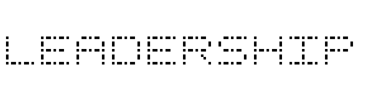 Dash Dot Square-7  Free Fonts Download