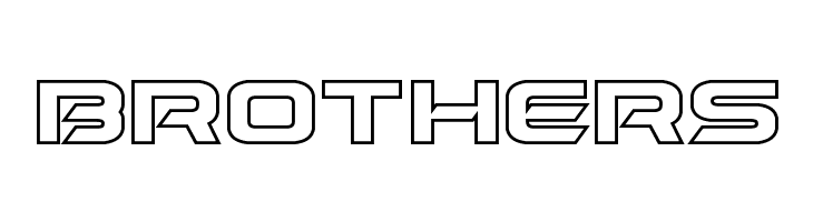 Dameron Bold Outline  Free Fonts Download