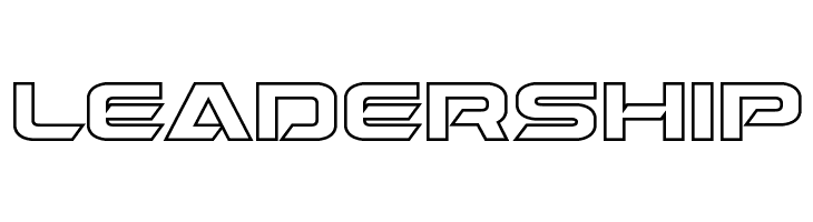 Dameron Bold Outline  Free Fonts Download